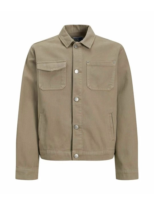Obrázek produktu Džínová bunda Jack & Jones Kids melírovaná olivová