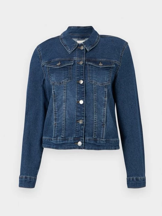 Obrázek produktu Džínová bunda JDY tmavomodrý denim