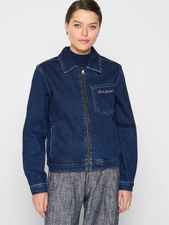 Obrázek produktu Džínová bunda KARL LAGERFELD tmavě modrá