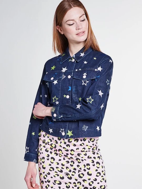 Obrázek produktu Džínová bunda LOVE MOSCHINO modrá