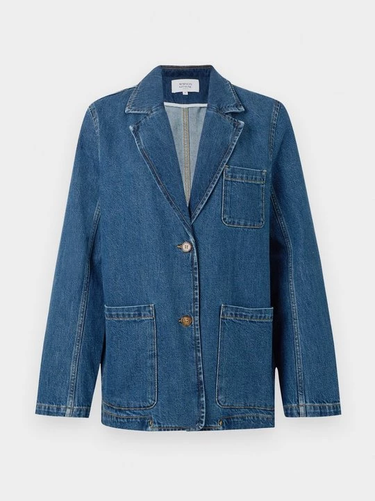 Obrázek produktu Džínová bunda Maison Kitsuné tmavomodrý denim