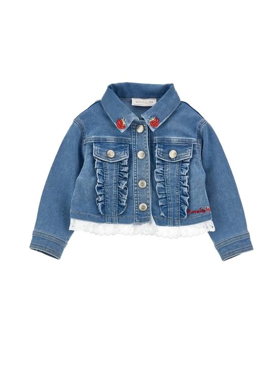 Obrázek produktu Džínová bunda Monnalisa modrý denim