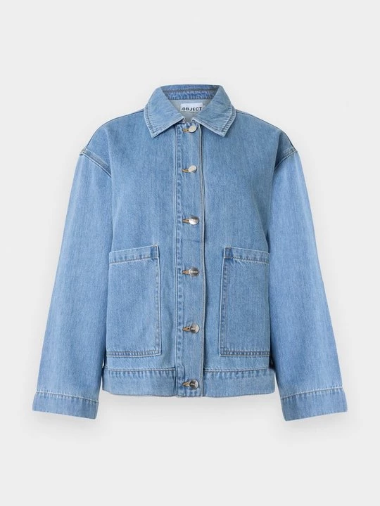 Obrázek produktu Džínová bunda Object světlemodrý denim