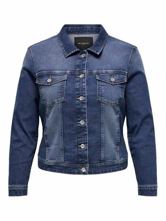 Obrázek produktu Džínová bunda ONLY Carmakoma modrý denim