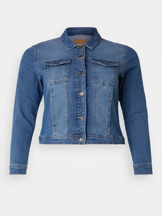 Obrázek produktu Džínová bunda ONLY Carmakoma modrý denim