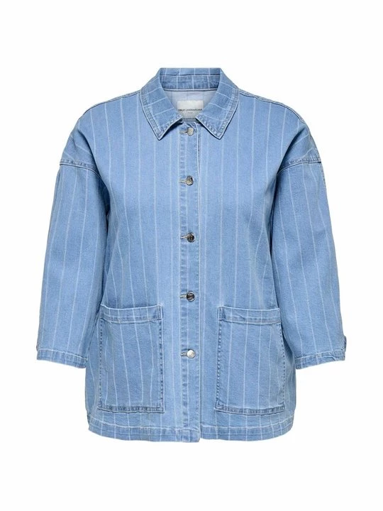 Obrázek produktu Džínová bunda ONLY Carmakoma modrý denim