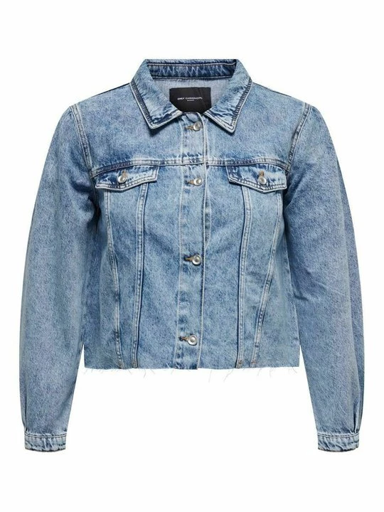 Obrázek produktu Džínová bunda ONLY Carmakoma světlemodrý denim
