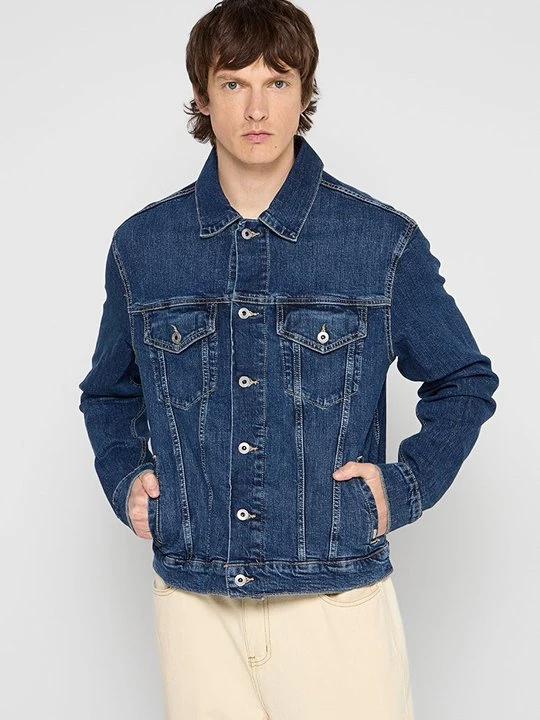 Obrázek produktu Džínová bunda Pepe Jeans modrá