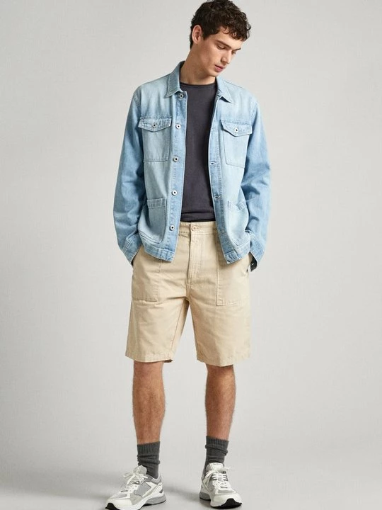 Obrázek produktu Džínová bunda Pepe Jeans modrý denim