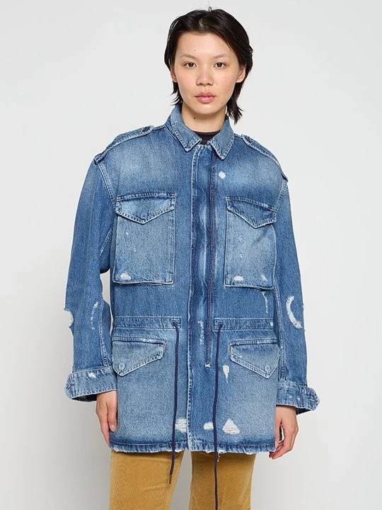 Obrázek produktu Džínová bunda Polo Ralph Lauren sepraná šedá