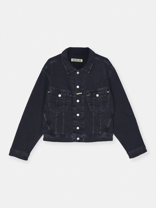 Obrázek produktu Džínová bunda Replay černý denim