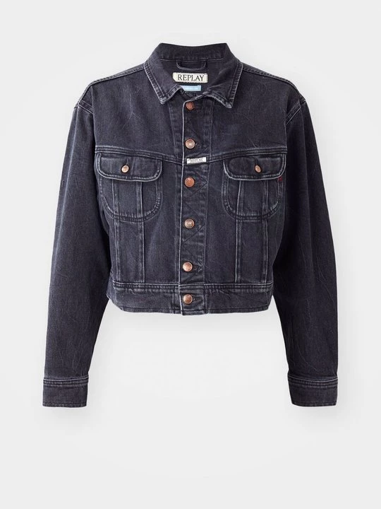 Obrázek produktu Džínová bunda Replay černý denim
