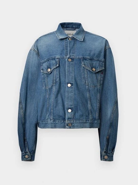 Obrázek produktu Džínová bunda Replay modrý denim
