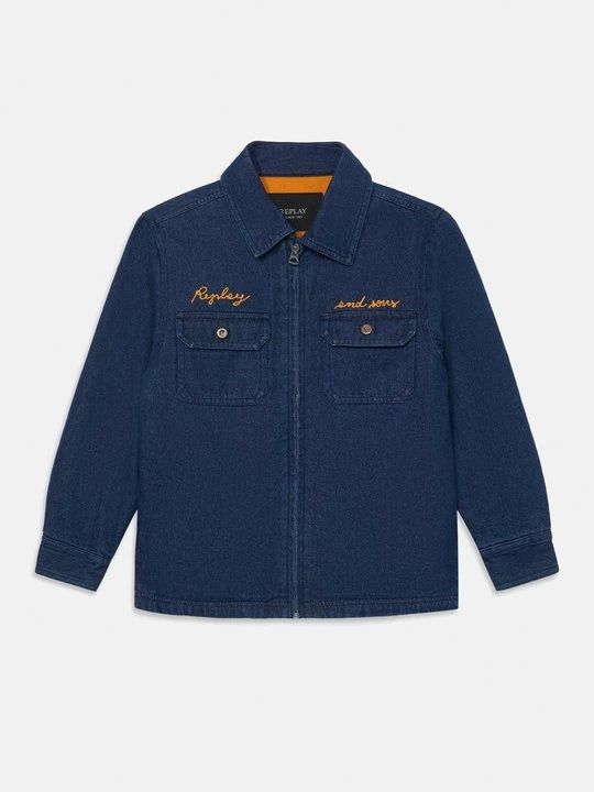 Obrázek produktu Džínová bunda Replay tmavomodrý denim