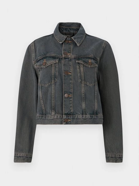 Obrázek produktu Džínová bunda Samsøe Samsøe tmavomodrý denim
