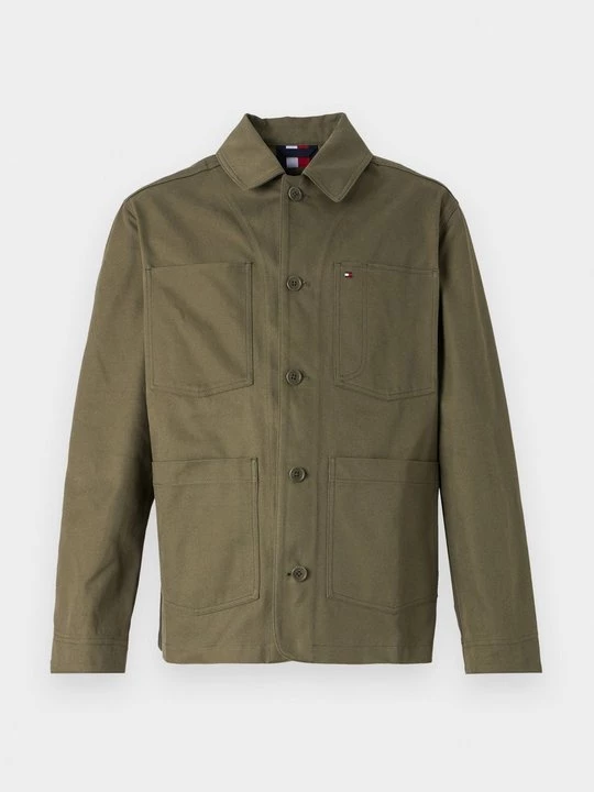 Obrázek produktu Džínová bunda Tommy Hilfiger tmavě zelená