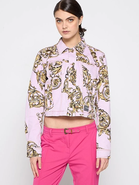 Obrázek produktu Džínová bunda Versace Jeans Couture světle růžová