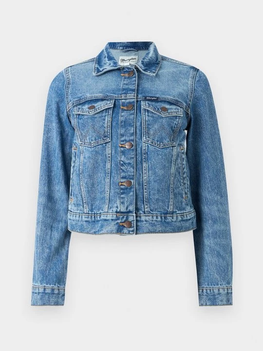 Obrázek produktu Džínová bunda Wrangler modrý denim