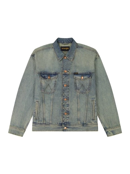 Obrázek produktu Džínová bunda Wrangler šedomodrý denim