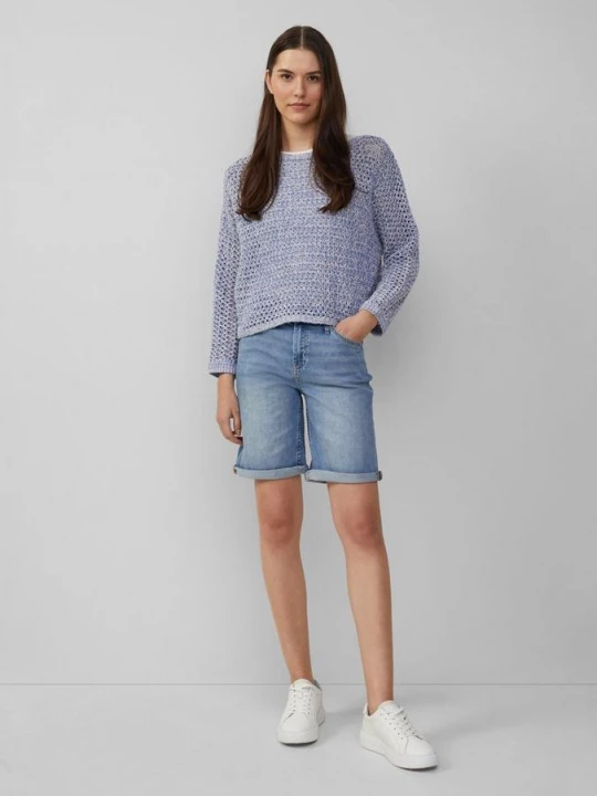 Obrázek produktu Džínové bermudy Karolin / Regular Fit / Mid Rise / ohrnovací s.Oliver modrá