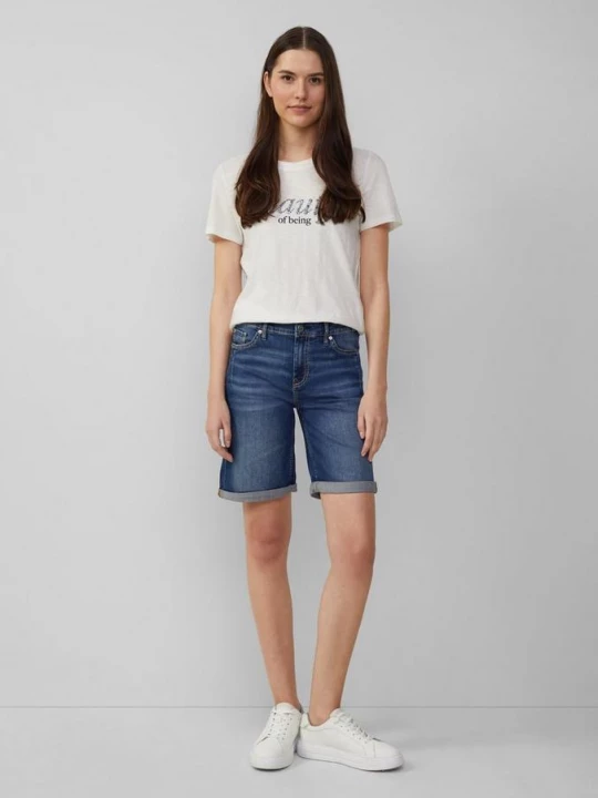 Obrázek produktu Džínové bermudy Karolin / Regular Fit / Mid Rise / ohrnovací s.Oliver modrá