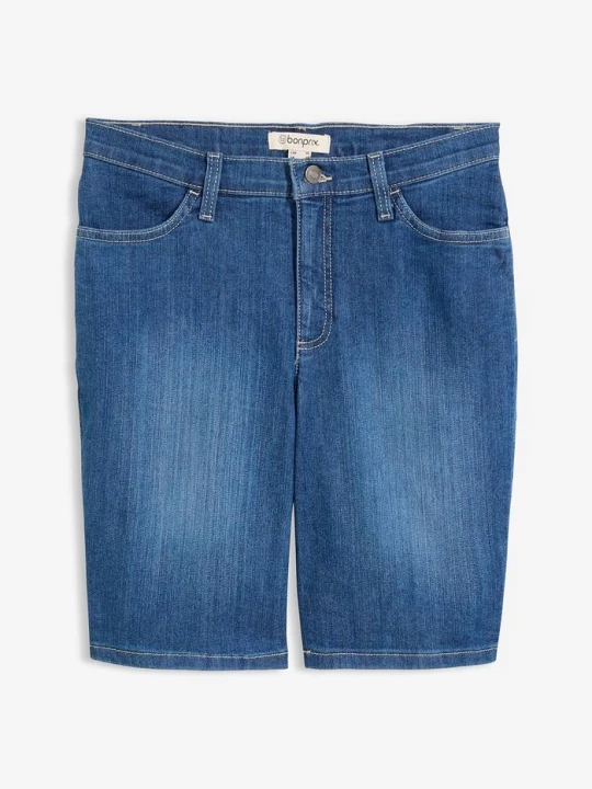 Obrázek produktu Džínové bermudy, Mid Waist BonPrix