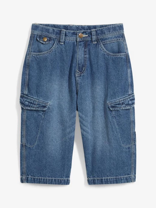 Obrázek produktu Džínové bermudy z čisté bavlny, Loose Fit BonPrix