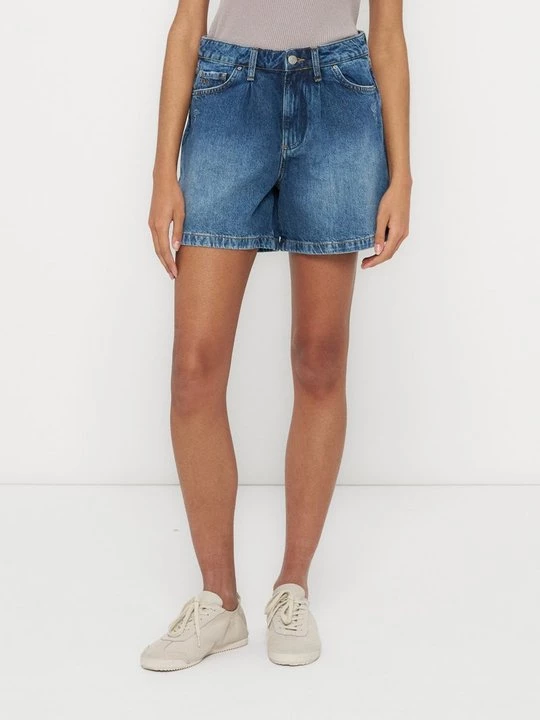 Obrázek produktu Džínové kraťasy Armani Exchange tmavomodrý denim
