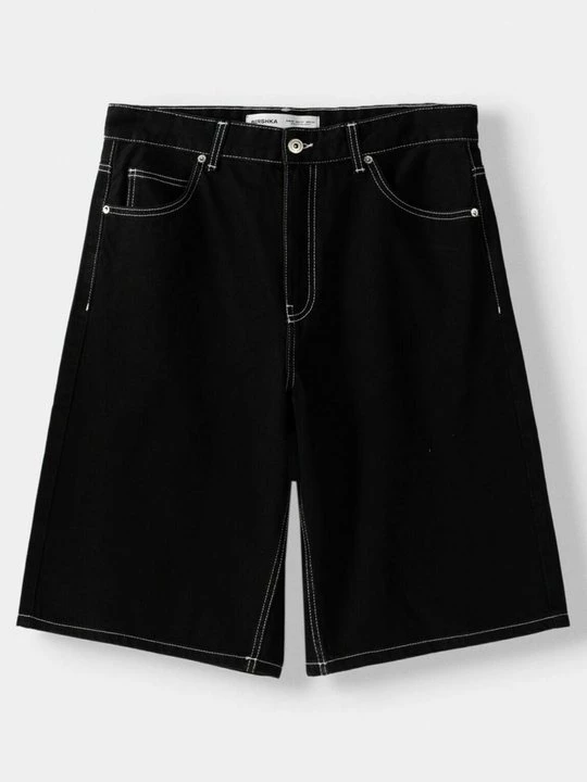 Obrázek produktu Džínové kraťasy Bershka černá