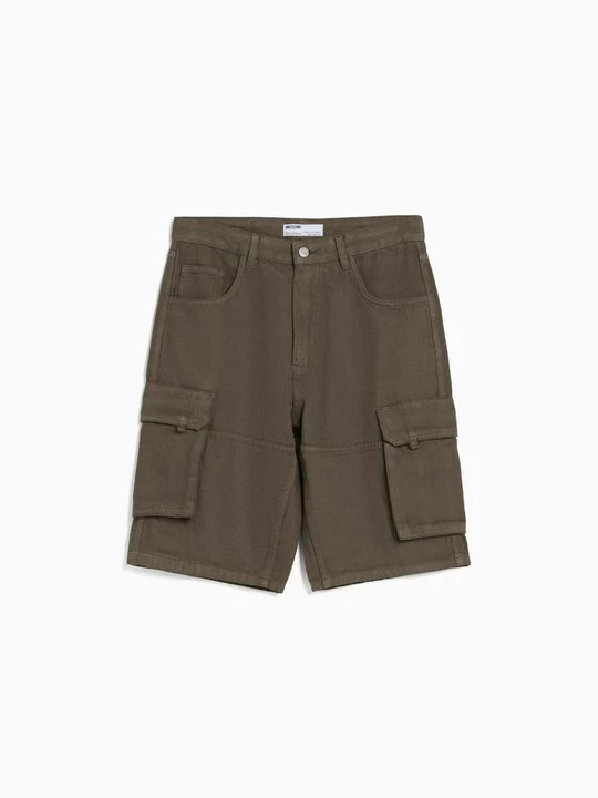 Obrázek produktu Džínové kraťasy Bershka hnědá