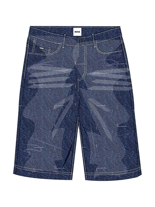 Obrázek produktu Džínové kraťasy Boss modrý denim