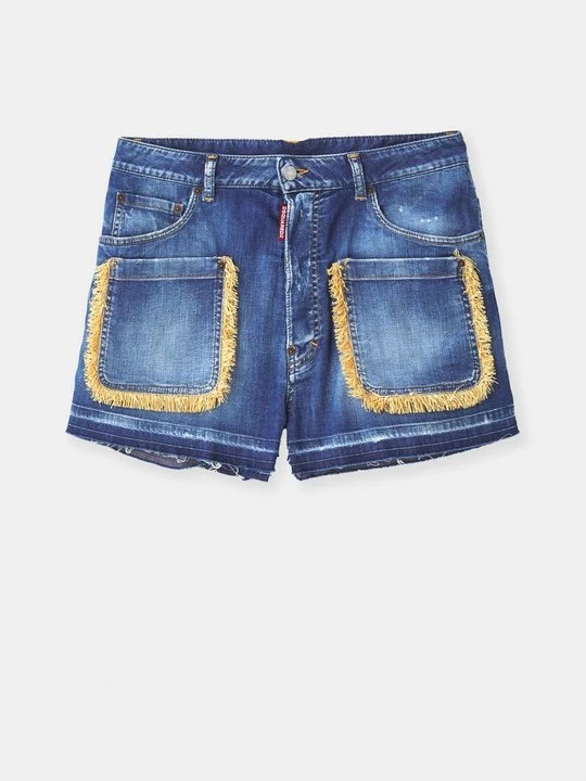 Obrázek produktu Džínové kraťasy Dsquared2 modrý denim