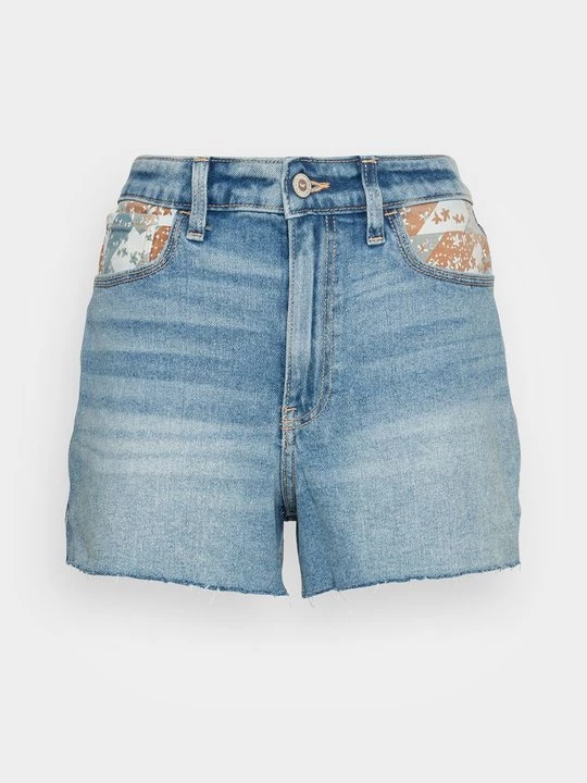 Obrázek produktu Džínové kraťasy Hollister Co. modrý denim