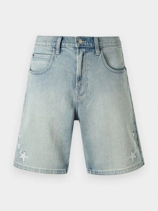 Obrázek produktu Džínové kraťasy Hollister Co. modrý denim
