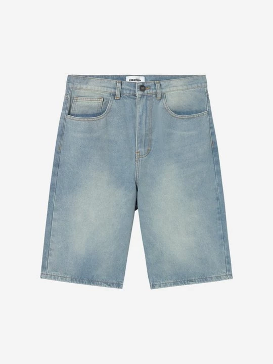 Obrázek produktu Džínové kraťasy Kaotiko modrý denim