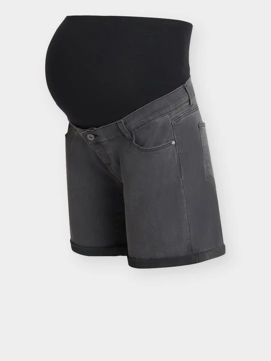Obrázek produktu Džínové kraťasy Mamalicious černý denim