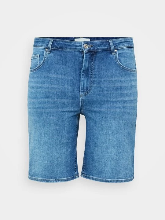 Obrázek produktu Džínové kraťasy ONLY Carmakoma modrý denim