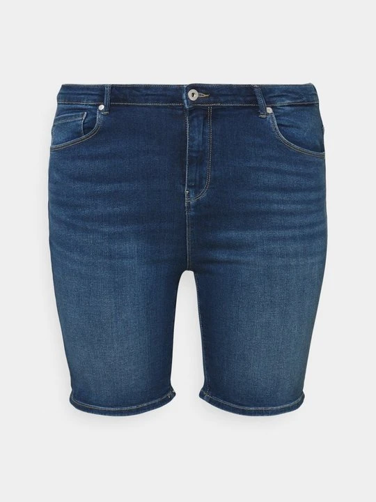 Obrázek produktu Džínové kraťasy ONLY Carmakoma modrý denim