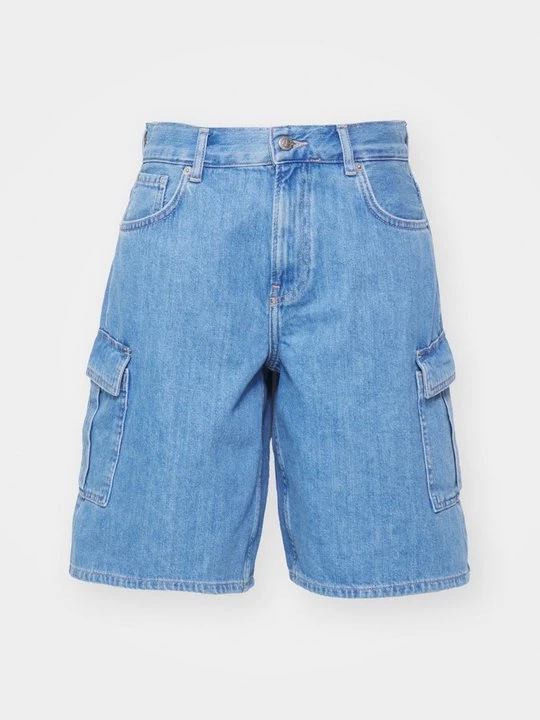 Obrázek produktu Džínové kraťasy Pepe Jeans šedomodrý denim