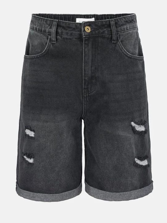 Obrázek produktu Džínové kraťasy Pier One černý denim