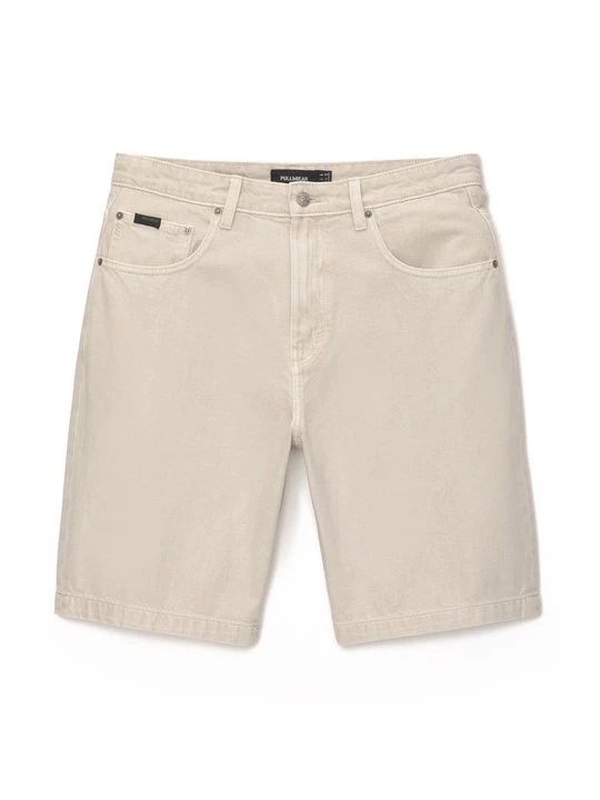 Obrázek produktu Džínové kraťasy PULL&BEAR béžová