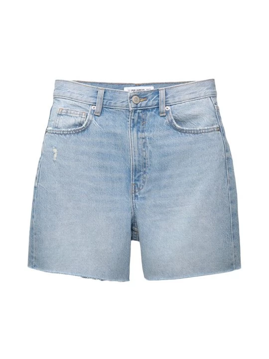 Obrázek produktu Džínové kraťasy PULL&BEAR světlemodrý denim