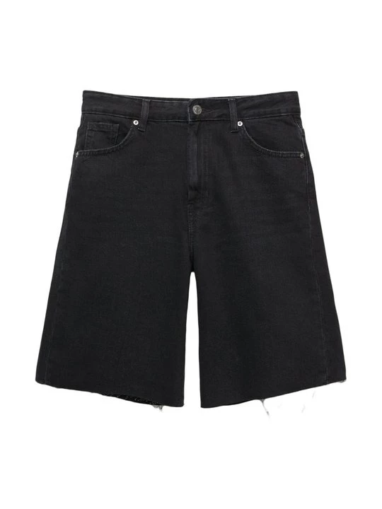 Obrázek produktu Džínové kraťasy PULL&BEAR černá