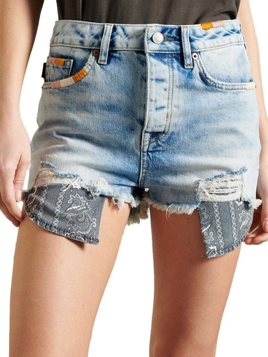 Obrázek produktu Džínové kraťasy Superdry světle modrá