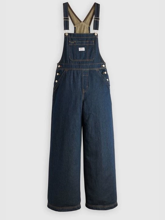 Obrázek produktu Džínové lacláče Levi's tmavomodrý denim