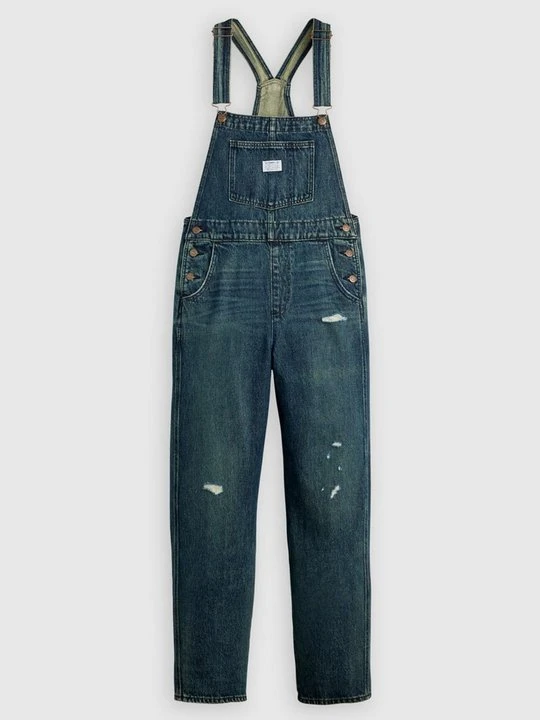 Obrázek produktu Džínové lacláče Levi's tmavomodrý denim