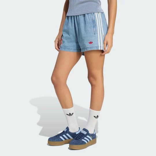 Obrázek produktu DŽÍNOVÉ ŠORTKY ADIDAS X COCA-COLA Light Blue
