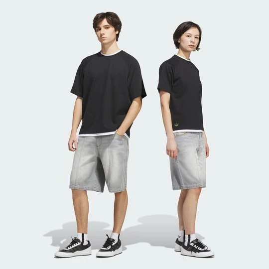 Obrázek produktu DŽÍNOVÉ ŠORTKY SKATEBOARDING x TYSHAWN WASHED Adidas Grey Two