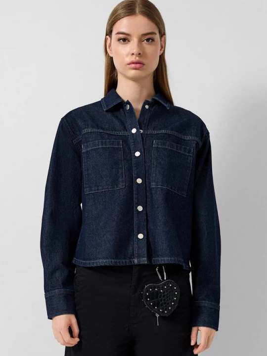 Obrázek produktu Džínový overshirt QS modrá