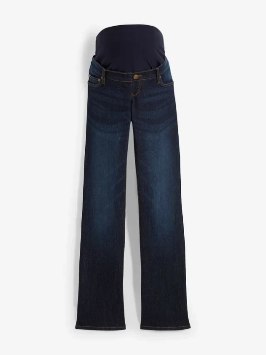 Obrázek produktu "Dżinsy ciążowe ""komfort-stretch"" ze stretchem, Bootcut" BonPrix niebieski